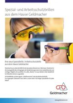 Spezialbrillen und Arbeitsschutzbrillen